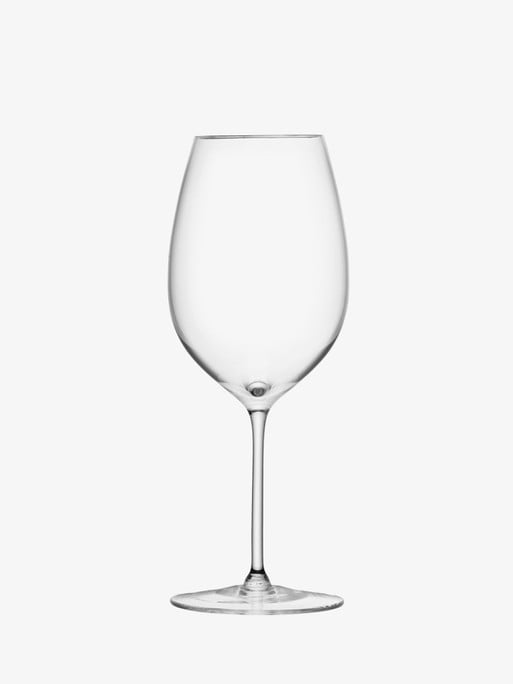 LSA Wine Red Wine Goblet, Set of 2 - Clear