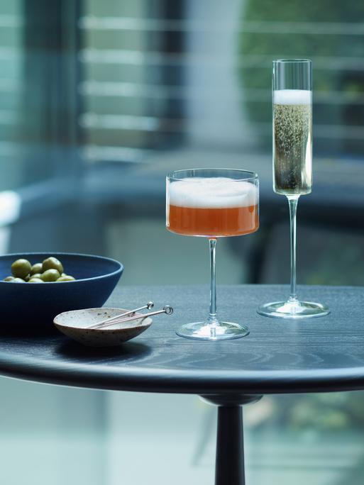 Champagne cocktail discount glasses