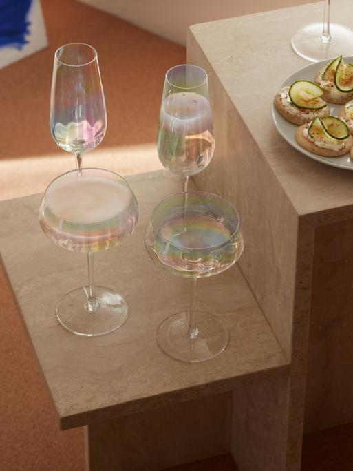 Lsa pearl champagne flutes discount