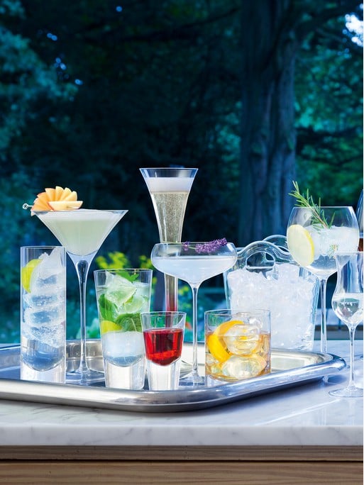 LSA Bar Martini Glass Set of 2